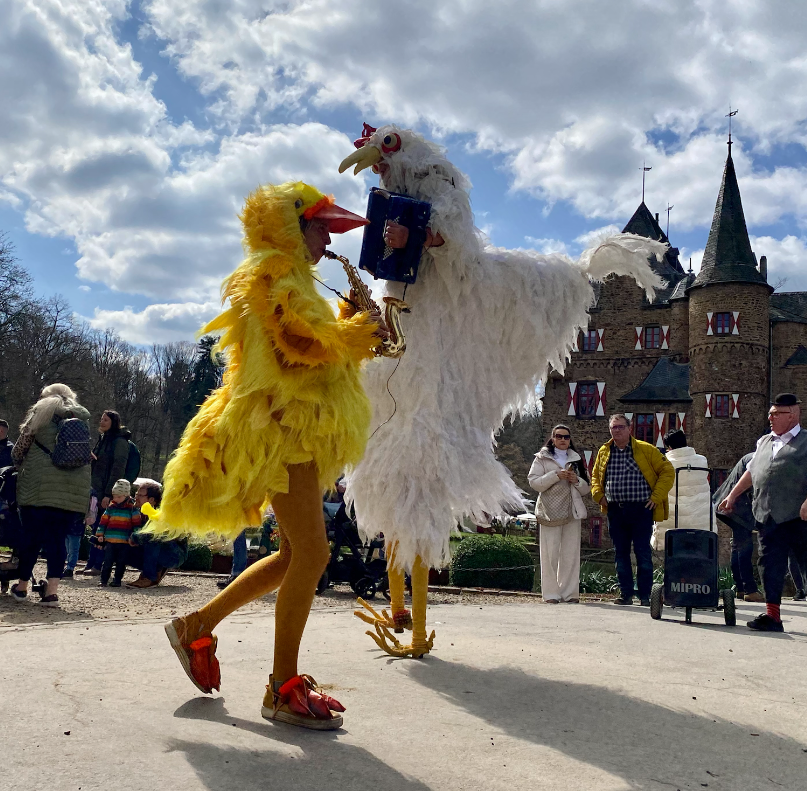 musikalische Hühner